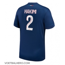 Paris Saint-Germain Achraf Hakimi #2 Thuis tenue 2024-25 Korte Mouwen