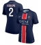 Paris Saint-Germain Achraf Hakimi #2 Thuis tenue Dames 2024-25 Korte Mouwen