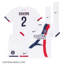 Paris Saint-Germain Achraf Hakimi #2 Uit tenue Kids 2024-25 Korte Mouwen (+ broek)