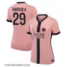 Paris Saint-Germain Bradley Barcola #29 Derde tenue Dames 2024-25 Korte Mouwen