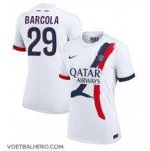 Paris Saint-Germain Bradley Barcola #29 Uit tenue Dames 2024-25 Korte Mouwen