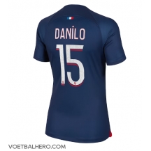 Paris Saint-Germain Danilo Pereira #15 Thuis tenue Dames 2023-24 Korte Mouwen