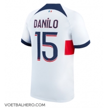 Paris Saint-Germain Danilo Pereira #15 Uit tenue 2023-24 Korte Mouwen