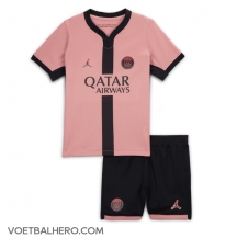 Paris Saint-Germain Derde tenue Kids 2024-25 Korte Mouwen (+ broek)