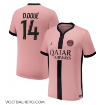 Paris Saint-Germain Desire Doue #14 Derde tenue 2024-25 Korte Mouwen