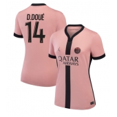 Paris Saint-Germain Desire Doue #14 Derde tenue Dames 2024-25 Korte Mouwen