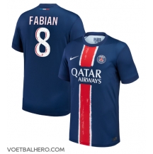 Paris Saint-Germain Fabian Ruiz #8 Thuis tenue 2024-25 Korte Mouwen