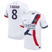 Paris Saint-Germain Fabian Ruiz #8 Uit tenue 2024-25 Korte Mouwen