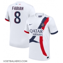 Paris Saint-Germain Fabian Ruiz #8 Uit tenue 2024-25 Korte Mouwen