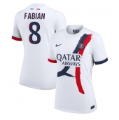 Paris Saint-Germain Fabian Ruiz #8 Uit tenue Dames 2024-25 Korte Mouwen