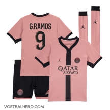 Paris Saint-Germain Goncalo Ramos #9 Derde tenue Kids 2024-25 Korte Mouwen (+ broek)