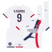 Paris Saint-Germain Goncalo Ramos #9 Uit tenue Kids 2024-25 Korte Mouwen (+ broek)