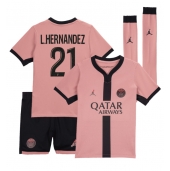 Paris Saint-Germain Lucas Hernandez #21 Derde tenue Kids 2024-25 Korte Mouwen (+ broek)