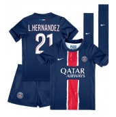 Paris Saint-Germain Lucas Hernandez #21 Thuis tenue Kids 2024-25 Korte Mouwen (+ broek)