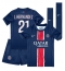 Paris Saint-Germain Lucas Hernandez #21 Thuis tenue Kids 2024-25 Korte Mouwen (+ broek)