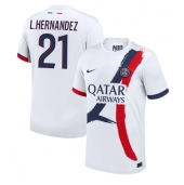 Paris Saint-Germain Lucas Hernandez #21 Uit tenue 2024-25 Korte Mouwen