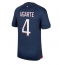 Paris Saint-Germain Manuel Ugarte #4 Thuis tenue 2023-24 Korte Mouwen