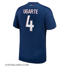 Paris Saint-Germain Manuel Ugarte #4 Thuis tenue 2024-25 Korte Mouwen