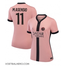 Paris Saint-Germain Marco Asensio #11 Derde tenue Dames 2024-25 Korte Mouwen