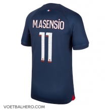 Paris Saint-Germain Marco Asensio #11 Thuis tenue 2023-24 Korte Mouwen