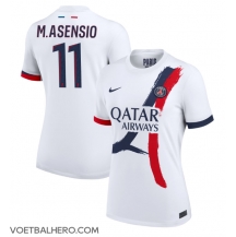 Paris Saint-Germain Marco Asensio #11 Uit tenue Dames 2024-25 Korte Mouwen