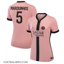 Paris Saint-Germain Marquinhos #5 Derde tenue Dames 2024-25 Korte Mouwen