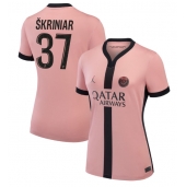 Paris Saint-Germain Milan Skriniar #37 Derde tenue Dames 2024-25 Korte Mouwen