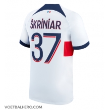 Paris Saint-Germain Milan Skriniar #37 Uit tenue 2023-24 Korte Mouwen