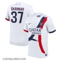 Paris Saint-Germain Milan Skriniar #37 Uit tenue 2024-25 Korte Mouwen