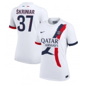 Paris Saint-Germain Milan Skriniar #37 Uit tenue Dames 2024-25 Korte Mouwen