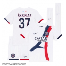 Paris Saint-Germain Milan Skriniar #37 Uit tenue Kids 2024-25 Korte Mouwen (+ broek)