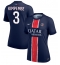 Paris Saint-Germain Presnel Kimpembe #3 Thuis tenue Dames 2024-25 Korte Mouwen