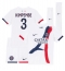 Paris Saint-Germain Presnel Kimpembe #3 Uit tenue Kids 2024-25 Korte Mouwen (+ broek)