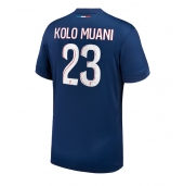 Paris Saint-Germain Randal Kolo Muani #23 Thuis tenue 2024-25 Korte Mouwen