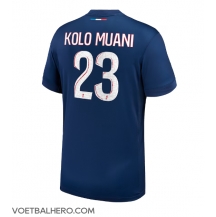 Paris Saint-Germain Randal Kolo Muani #23 Thuis tenue 2024-25 Korte Mouwen