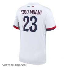 Paris Saint-Germain Randal Kolo Muani #23 Uit tenue 2024-25 Korte Mouwen