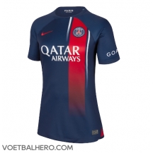 Paris Saint-Germain Thuis tenue Dames 2023-24 Korte Mouwen