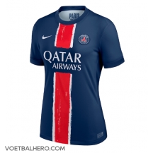 Paris Saint-Germain Thuis tenue Dames 2024-25 Korte Mouwen