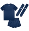 Paris Saint-Germain Thuis tenue Kids 2024-25 Korte Mouwen (+ broek)