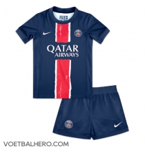 Paris Saint-Germain Thuis tenue Kids 2024-25 Korte Mouwen (+ broek)