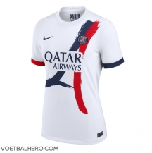 Paris Saint-Germain Uit tenue Dames 2024-25 Korte Mouwen