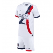 Paris Saint-Germain Uit tenue Kids 2024-25 Korte Mouwen (+ broek)