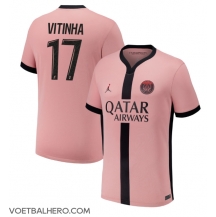 Paris Saint-Germain Vitinha #17 Derde tenue 2024-25 Korte Mouwen