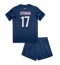 Paris Saint-Germain Vitinha #17 Thuis tenue Kids 2024-25 Korte Mouwen (+ broek)