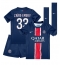 Paris Saint-Germain Warren Zaire-Emery #33 Thuis tenue Kids 2024-25 Korte Mouwen (+ broek)