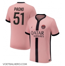 Paris Saint-Germain Willian Pacho #51 Derde tenue 2024-25 Korte Mouwen