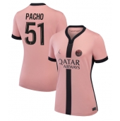 Paris Saint-Germain Willian Pacho #51 Derde tenue Dames 2024-25 Korte Mouwen