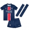 Paris Saint-Germain Willian Pacho #51 Thuis tenue Kids 2024-25 Korte Mouwen (+ broek)