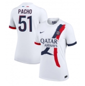 Paris Saint-Germain Willian Pacho #51 Uit tenue Dames 2024-25 Korte Mouwen