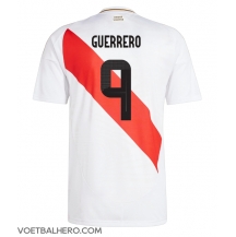 Peru Paolo Guerrero #9 Thuis tenue Copa America 2024 Korte Mouwen